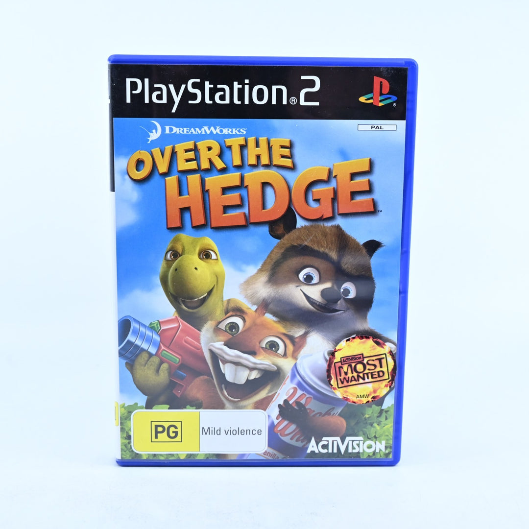 Over the Hedge - Sony Playstation 2 / PS2 Game + Manual + Walkie Talkies - PAL