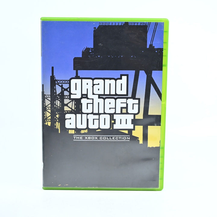 Grand Theft Auto III - Original Xbox Game + Manual - No Map - PAL - MINT DISC!