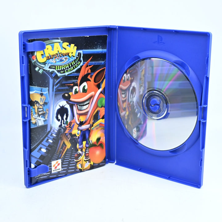 Crash Bandicoot: The Wrath of Cortex - Sony Playstation 2 / PS2 Game + Manual