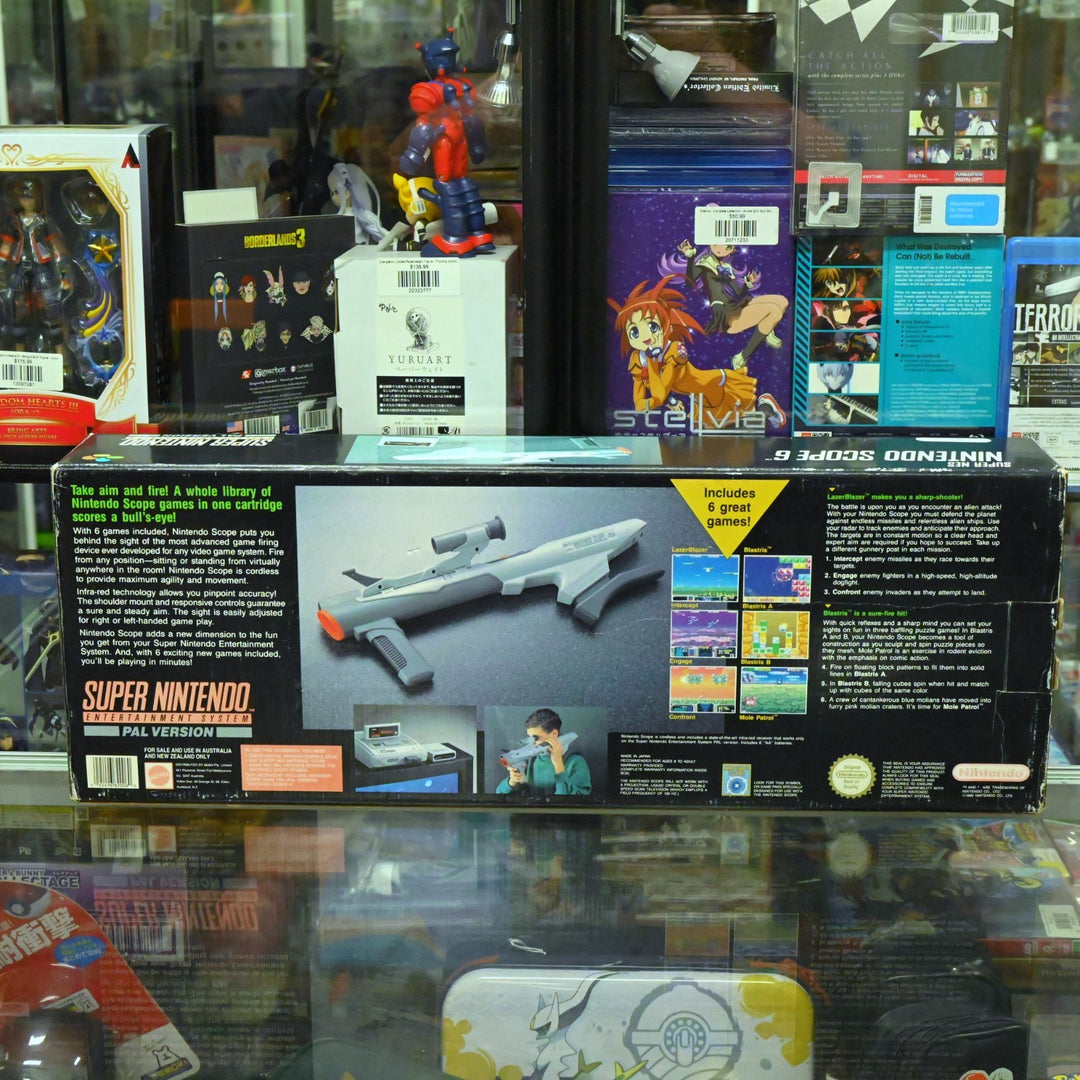 Nintendo Scope 6 - Super Nintendo / SNES Accessory Boxed - PAL - FREE POST!