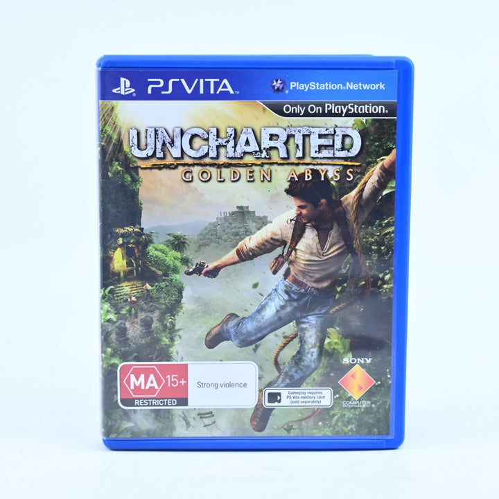 Uncharted: Golden Abyss - Sony PS Vita Game - FREE POST!