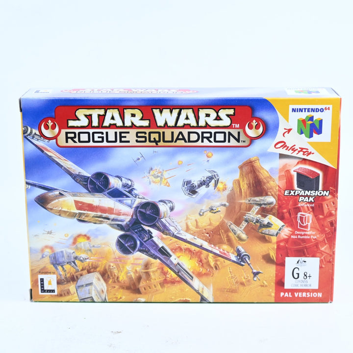 Star Wars: Rogue Squadron - N64 / Nintendo 64 Boxed Game - PAL - FREE POST!