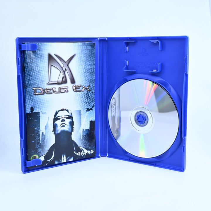 Deus Ex - Sony Playstation 2 / PS2 Game + Manual - PAL