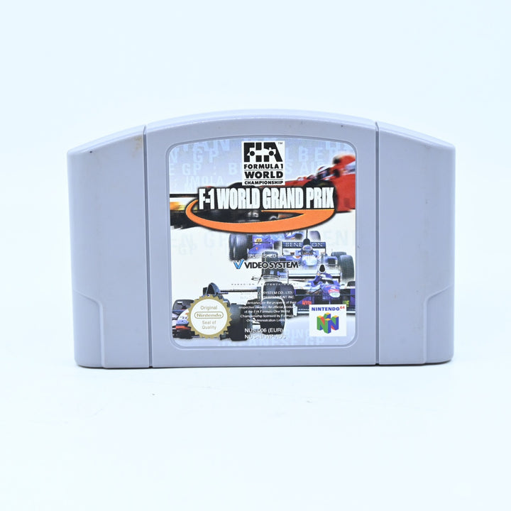F-1 World Grand Prix - N64 / Nintendo 64 Boxed Game - PAL - FREE POST!
