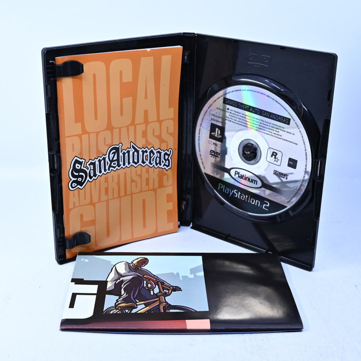 Grand Theft Auto: San Andreas - Sony Playstation 2 / PS2 Game + Manual - PAL