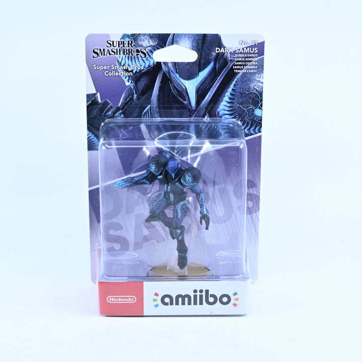 SEALED! - Dark Samus Amiibo No. 81 - Super Smash Bros. Collection - Toy