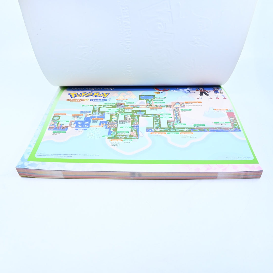 Pokemon Heart Gold & Soul Silver Official Johto Guide & Dex - Game Guide + Map