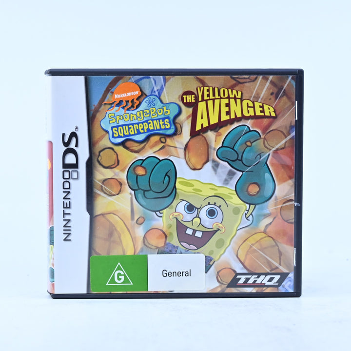 SpongeBob SquarePants: The Yellow Avenger - Nintendo DS Game - PAL + Manual