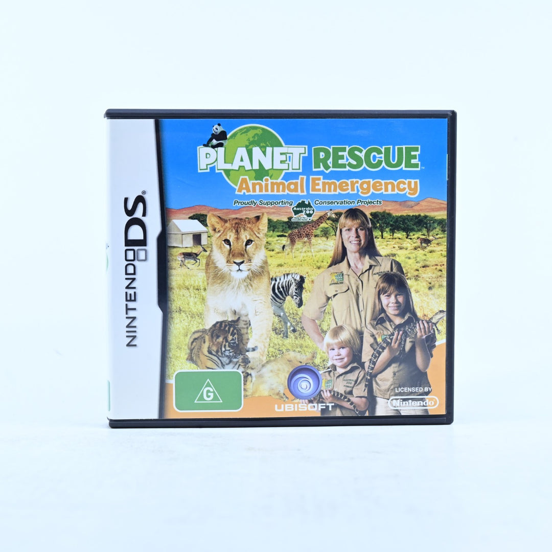 Planet Rescue Animal Emergency - Nintendo DS Game - PAL + Manual - FREE POST!