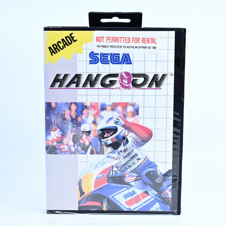Hang On - Sega Master System Game + Manual - PAL - FREE POST!