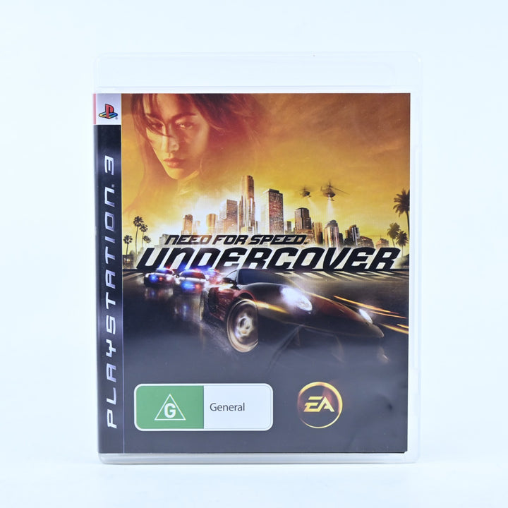 Need For Speed: Undercover - Sony Playstation 3 / PS3 Game + Manual - MINT DISC!