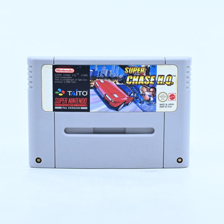 Super Chase H.Q. - Super Nintendo / SNES Game - PAL - FREE POST!
