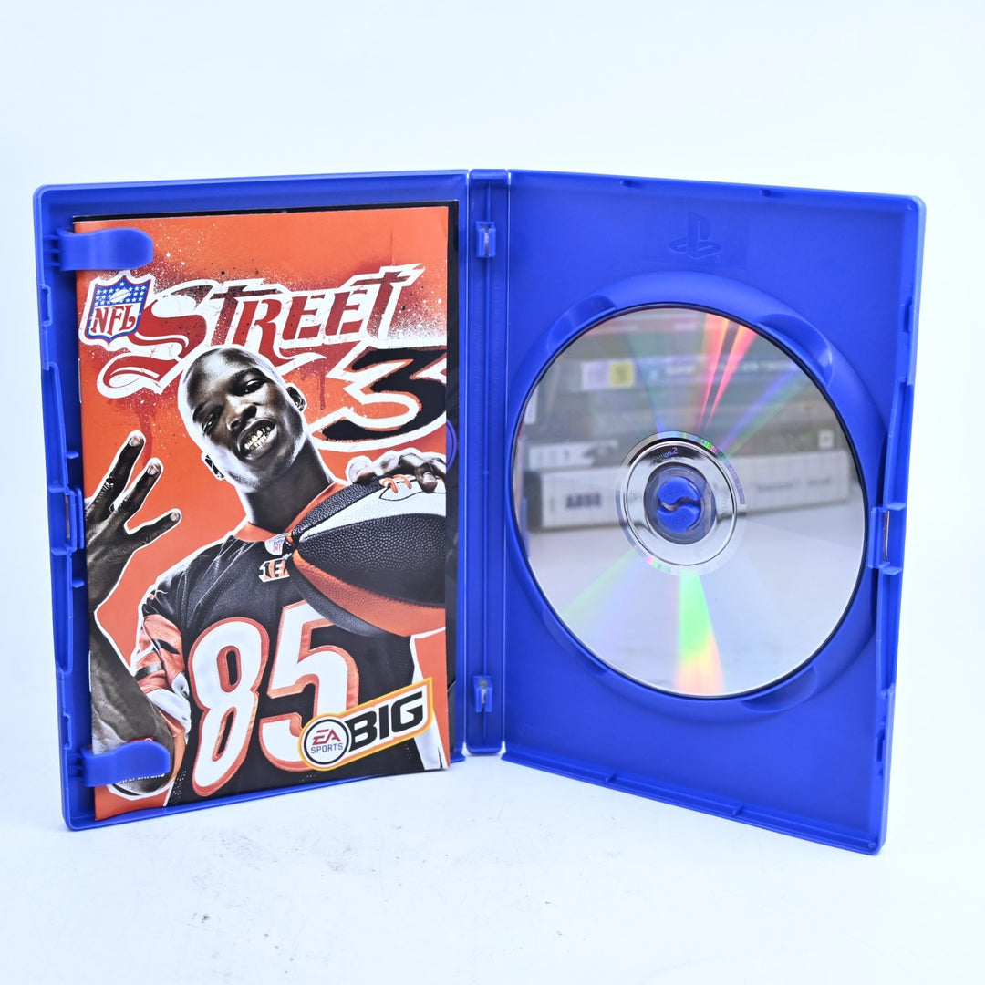 NFL Street 3 - Sony Playstation 2 / PS2 Game + Manual - PAL - MINT DISC!