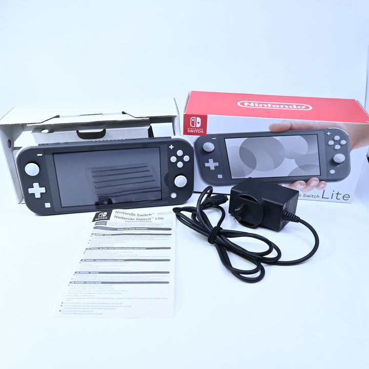 Grey - XJW100109  - Nintendo Switch Lite Boxed Console - PAL - FREE POST!