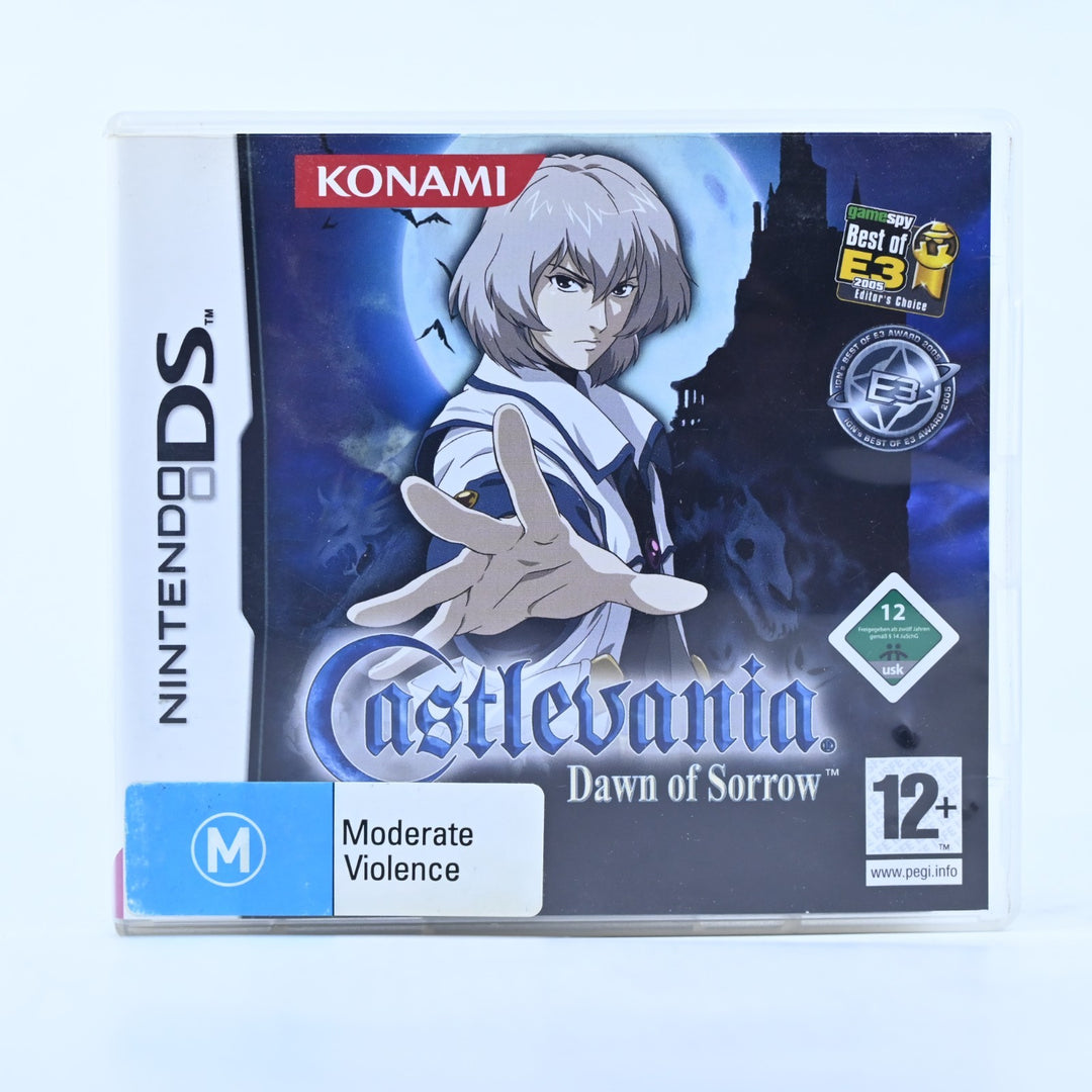 Castlevania: Dawn of Sorrow - Nintendo DS Game - PAL + Manual - FREE POST!