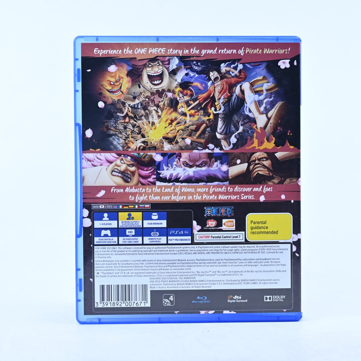 One Piece: Pirate Warriors 4 - Sony Playstation 4 / PS4 Game - MINT DISC!