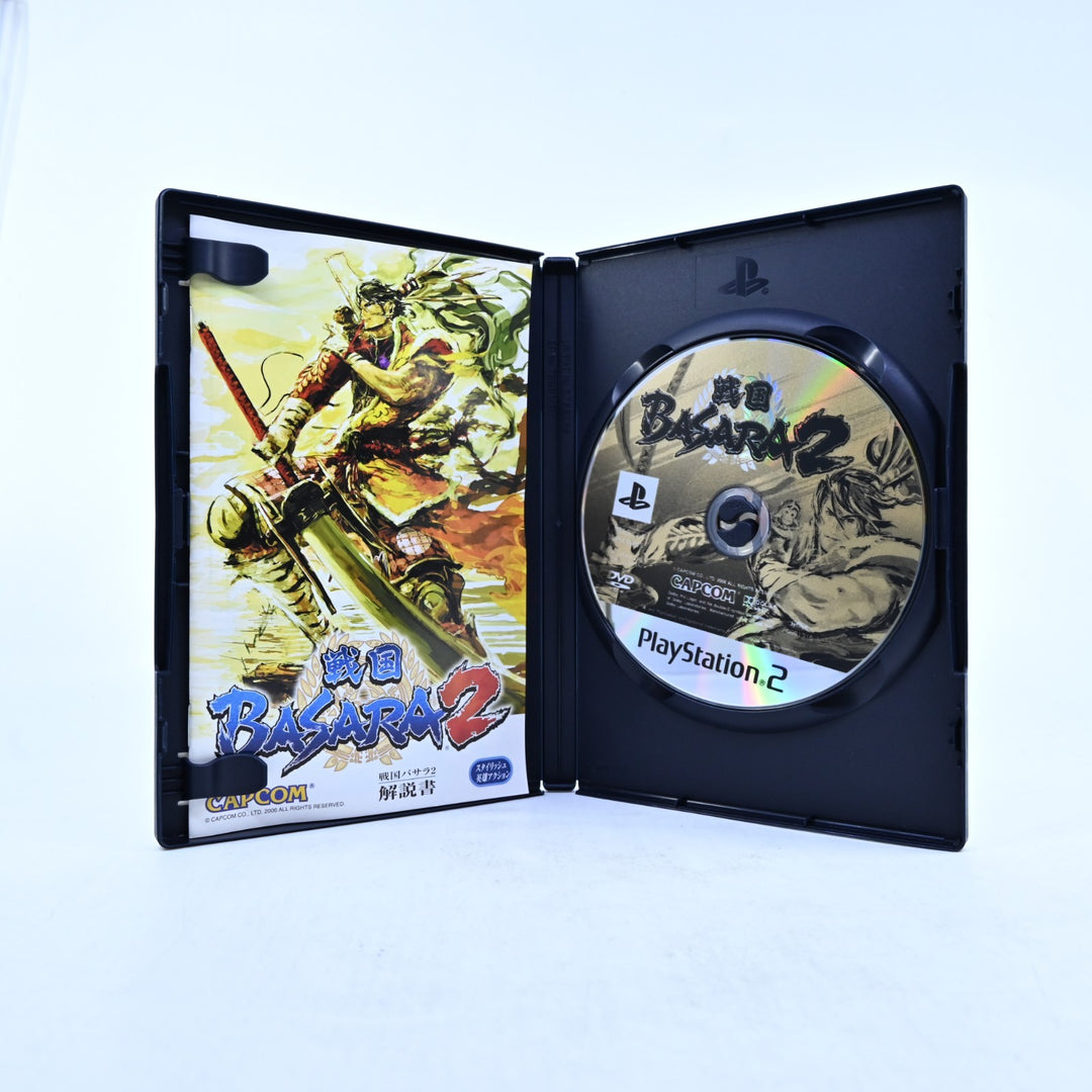 Sengoku Basara 2 - Sony Playstation 2 / PS2 Game + Manual - NTSC-J - MINT DISC!