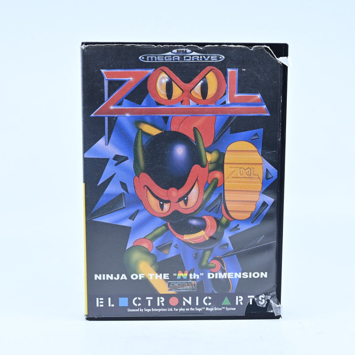Zool: Ninja Of The "Nth" Dimension - Sega Mega Drive Game + Manual - PAL