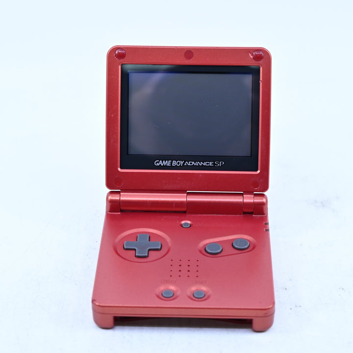Flame Red - AGS-001(AUS) - Nintendo Gameboy Advance / GBA SP Console