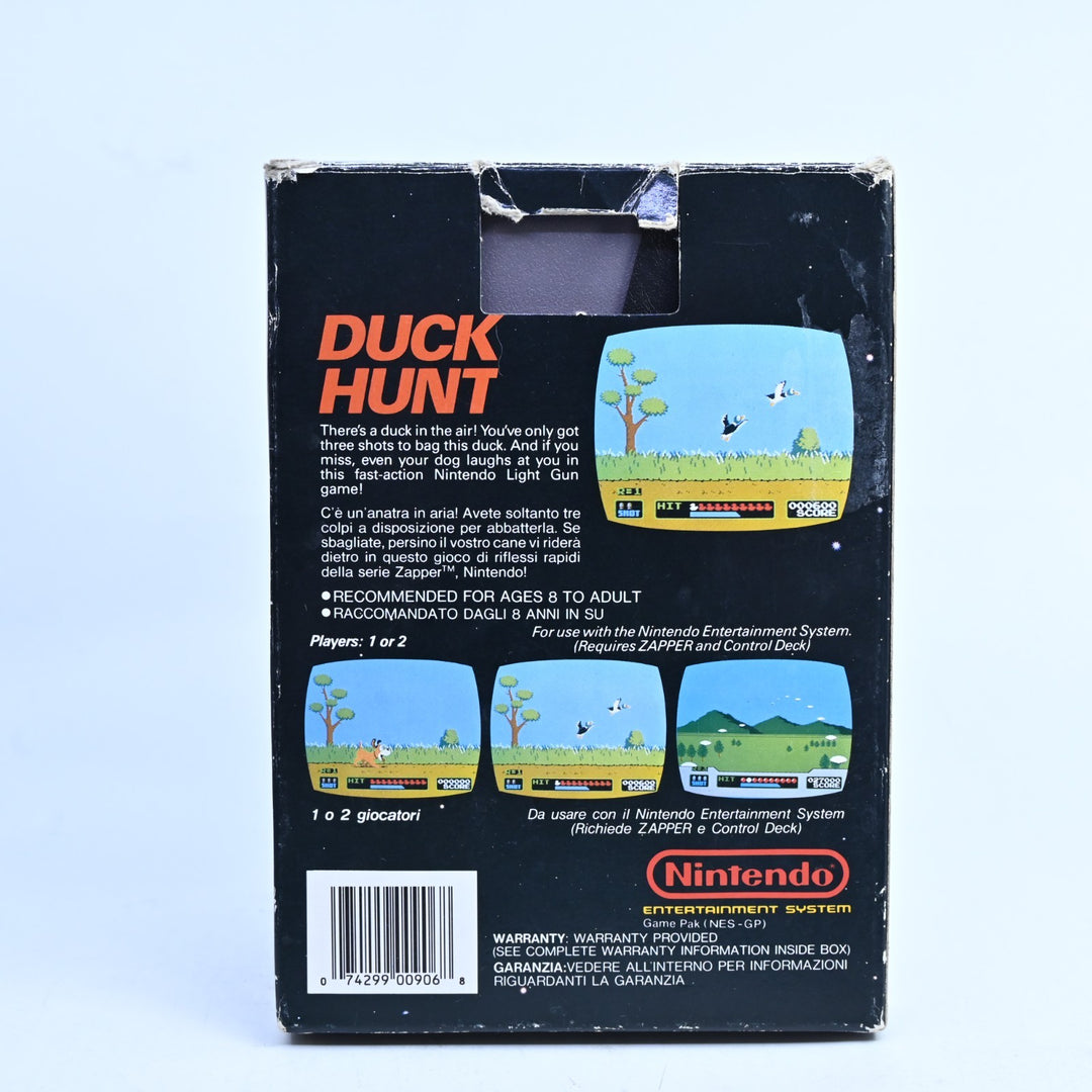 Duck Hunt - 5 Screw - NES Boxed Game + Manual - PAL - FREE POST!