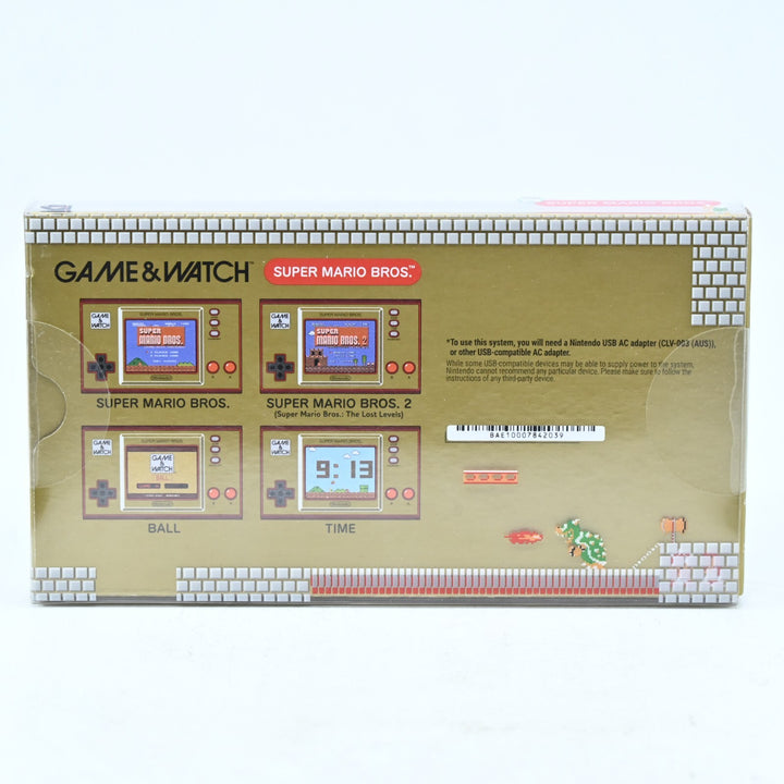 SEALED! Super Mario Bros. Colour Screen - Nintendo Game & Watch Boxed Console