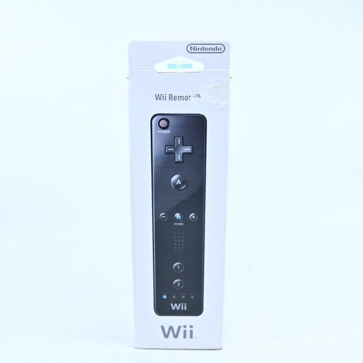 Boxed Black Wii Remote - Nintendo Wii Accessory - FREE POST! Wiimote