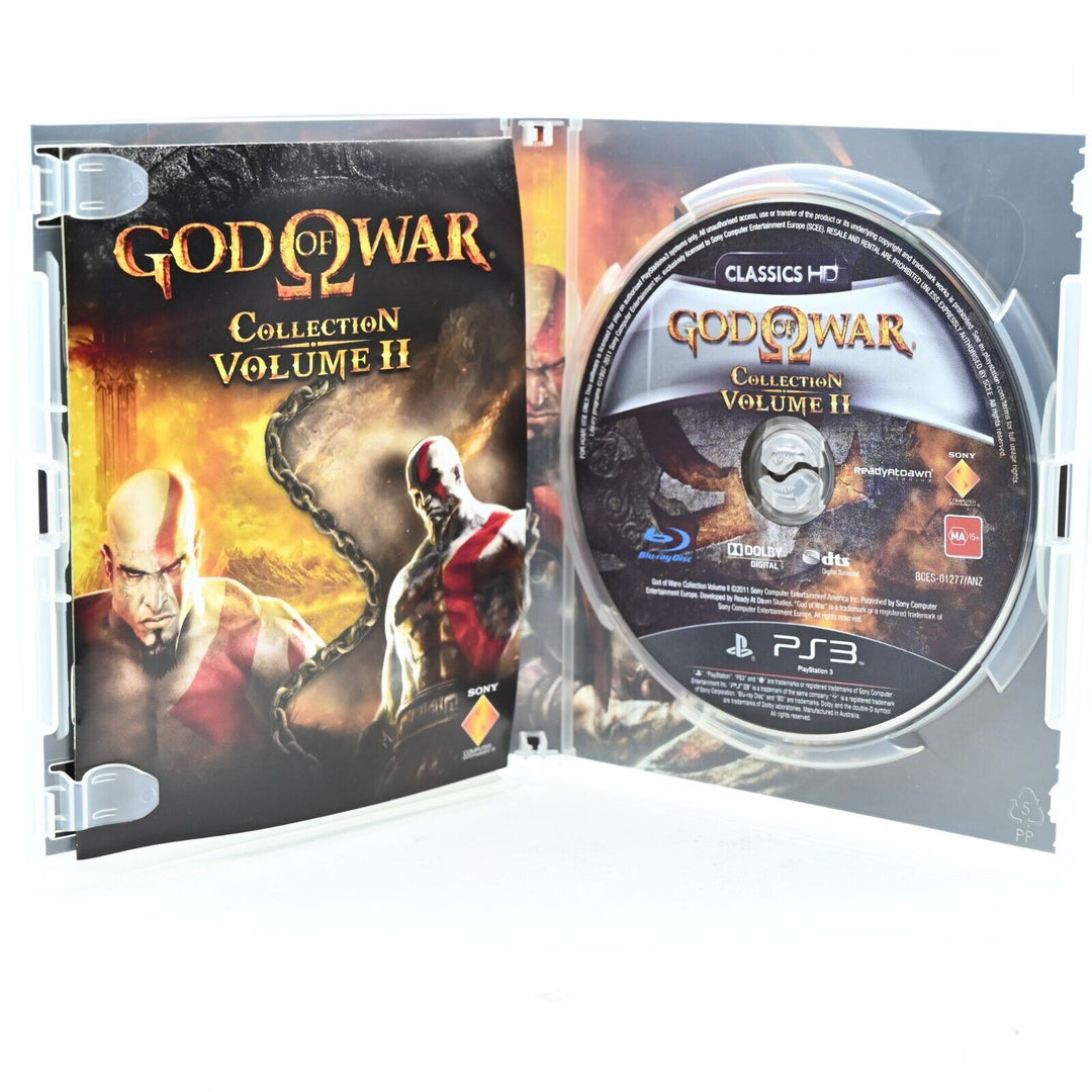 God of War Collection: Volume II - Sony Playstation 3 / PS3 Game + Manual