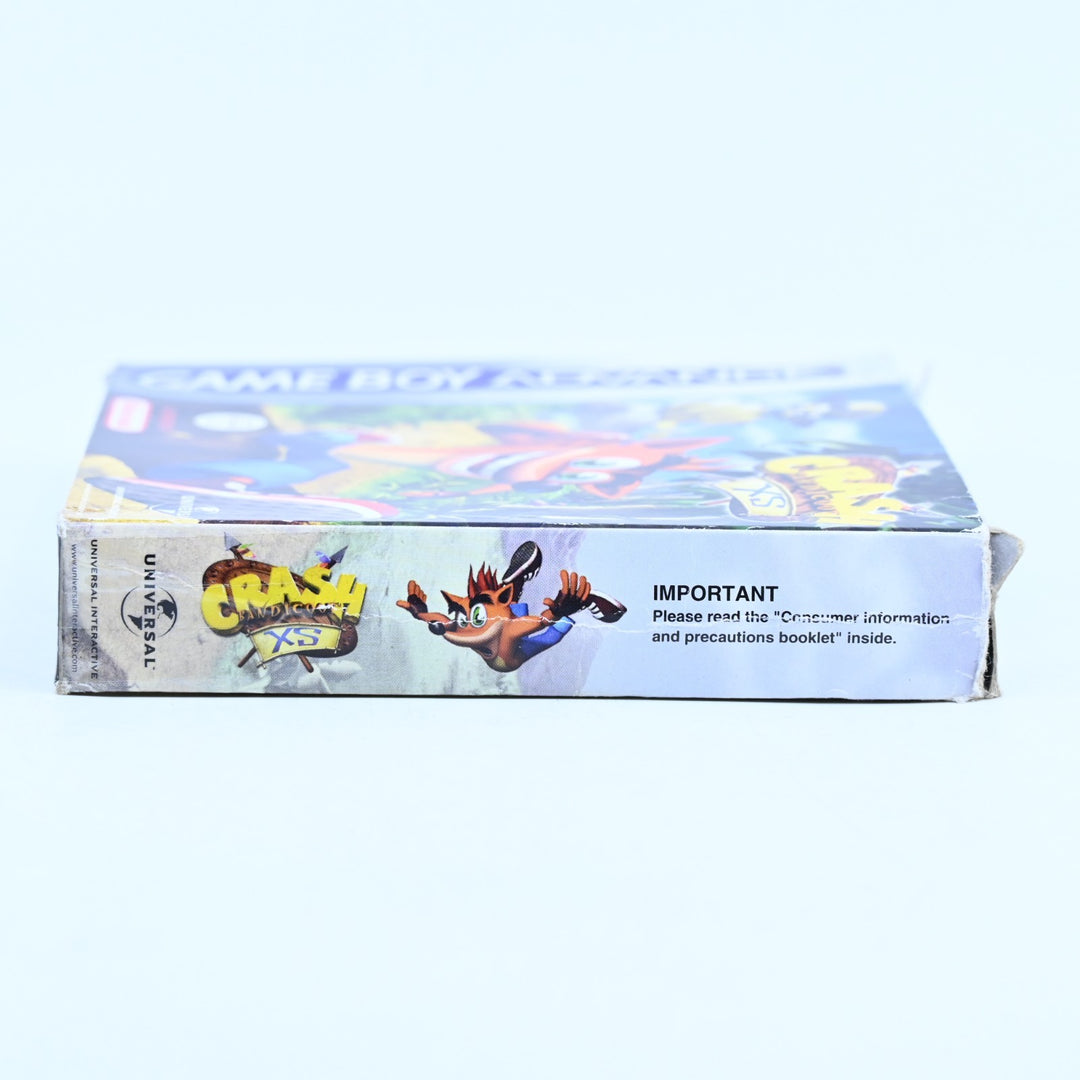 Crash Bandicoot XS - Nintendo Gameboy Advance / GBA Boxed Game - FREE POST!