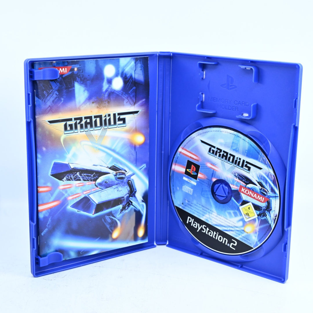 Gradius V - Sony Playstation 2 / PS2 Game + Manual - PAL - MINT DISC!