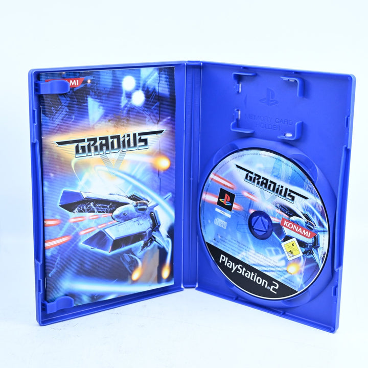 Gradius V - Sony Playstation 2 / PS2 Game + Manual - PAL - MINT DISC!