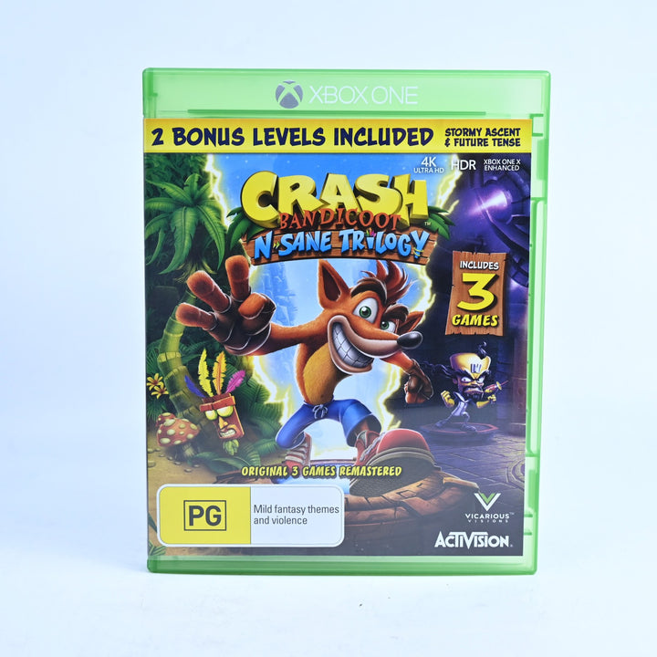 Crash Bandicoot N Sane Trilogy - Xbox One Game - PAL - FREE POST!