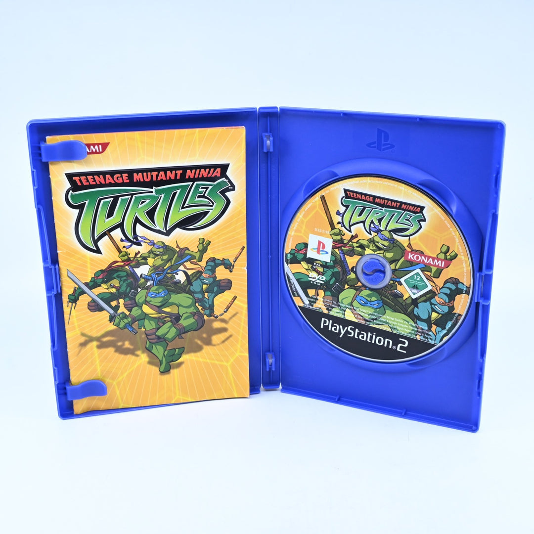 Teenage Mutant Ninja Turtles - Sony Playstation 2 / PS2 Game + Manual - PAL