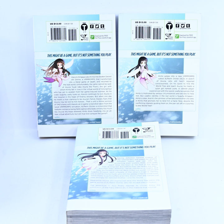 Sword Art Online: Fairy Dance - Volumes 1-3 - Reki Kawahara - Manga