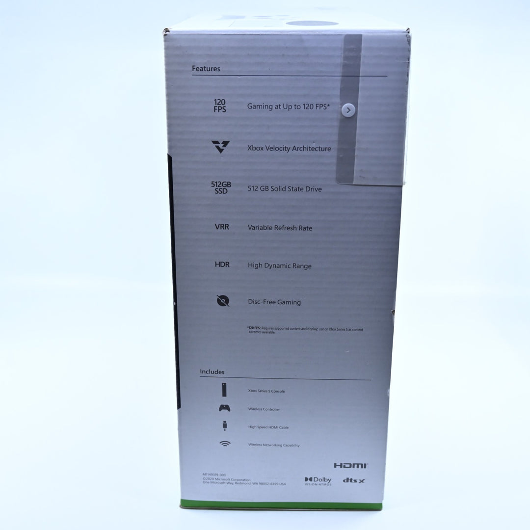 White 512GB - Xbox Series S Boxed Console - PAL - FREE POST!