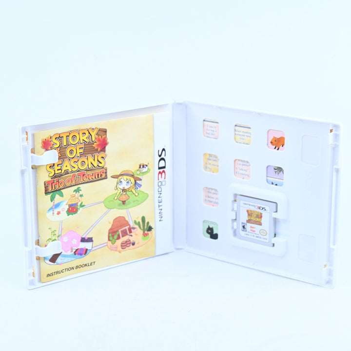 Story of Seasons: Trio of Towns - Nintendo 3DS Game - NTSC-U/C + Manual