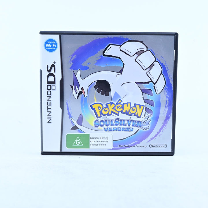 Pokemon SoulSilver - Nintendo DS Game - PAL + Manual - FREE POST! Soul Silver!