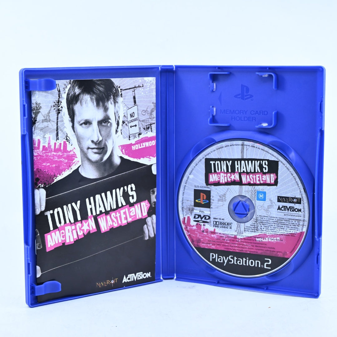 Tony Hawk's American Wasteland - Sony Playstation 2 / PS2 Game + Manual - PAL