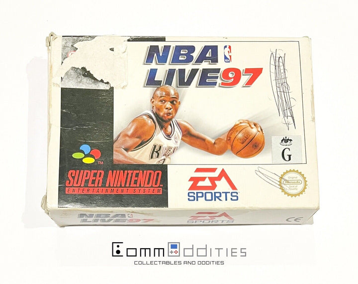 NBA LIVE 97 - Super Nintendo / SNES Boxed Game - PAL - FREE POST!