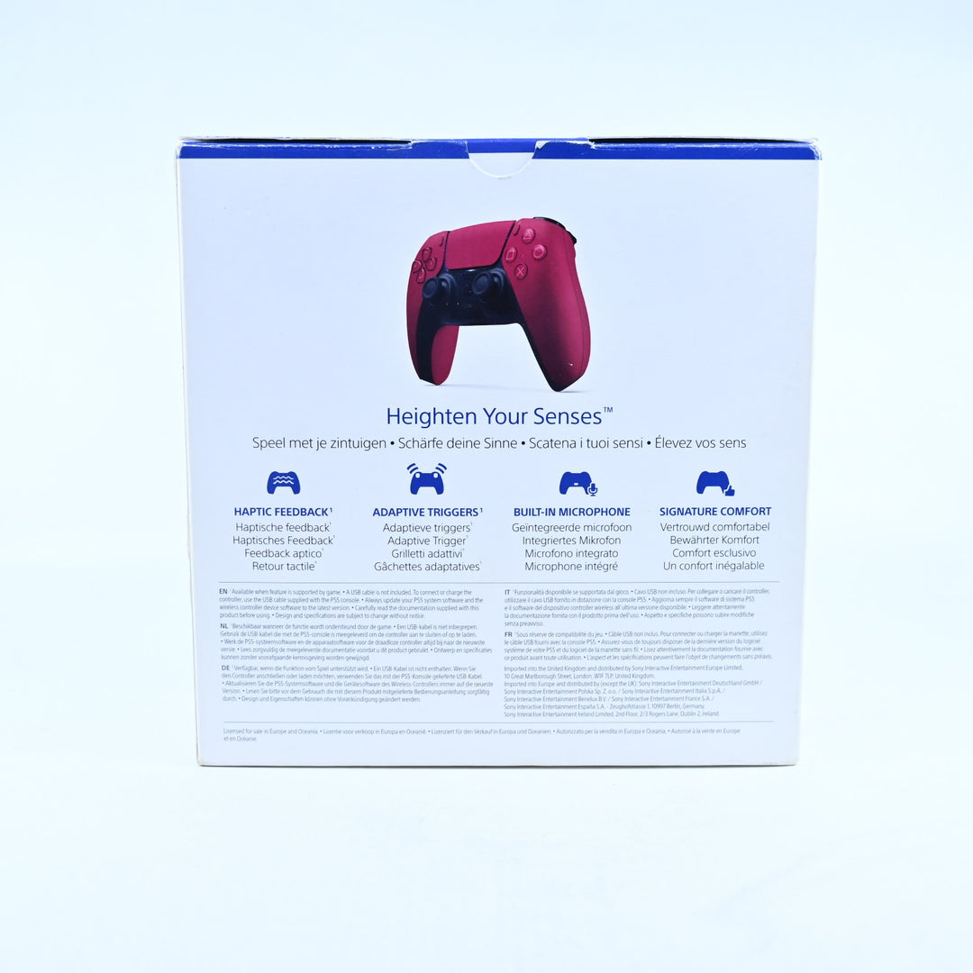 Cosmic Red - DualSense Boxed Controller - PS5 Accessory