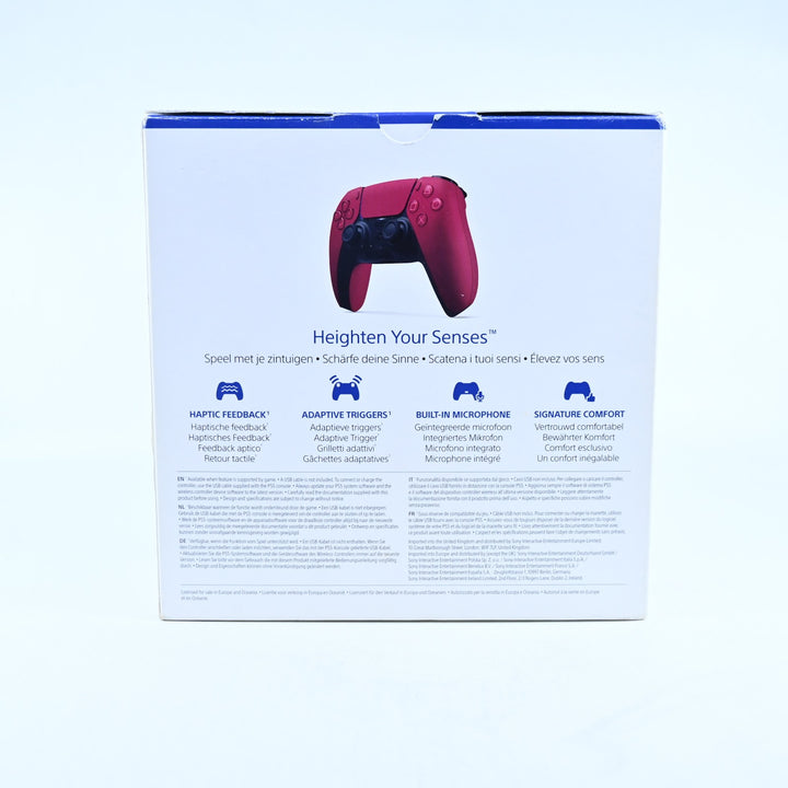 Cosmic Red - DualSense Boxed Controller - PS5 Accessory