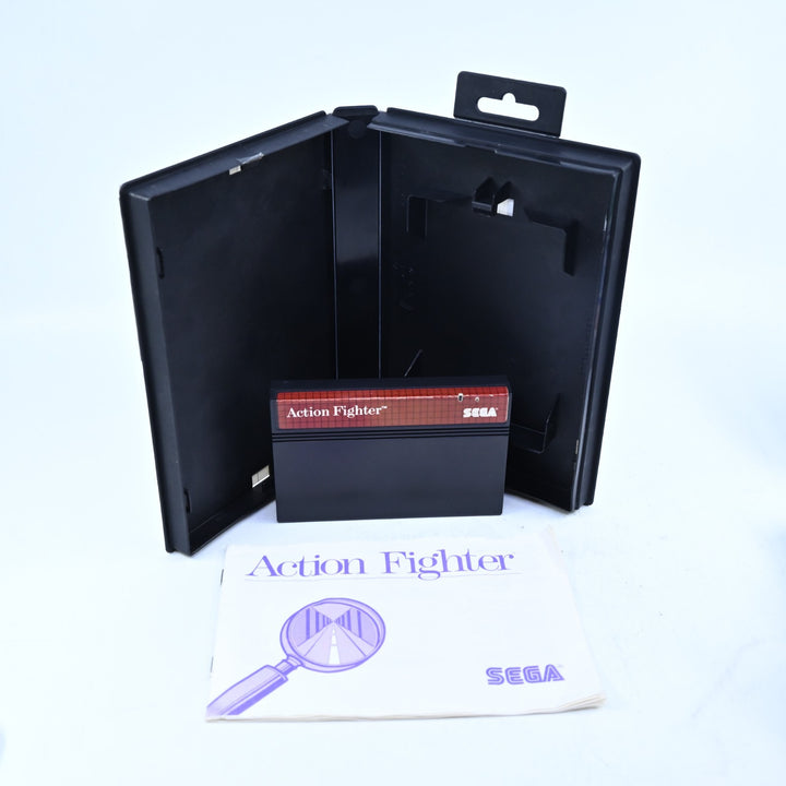 Action Fighter - Sega Master System Game + Manual - PAL - FREE POST!