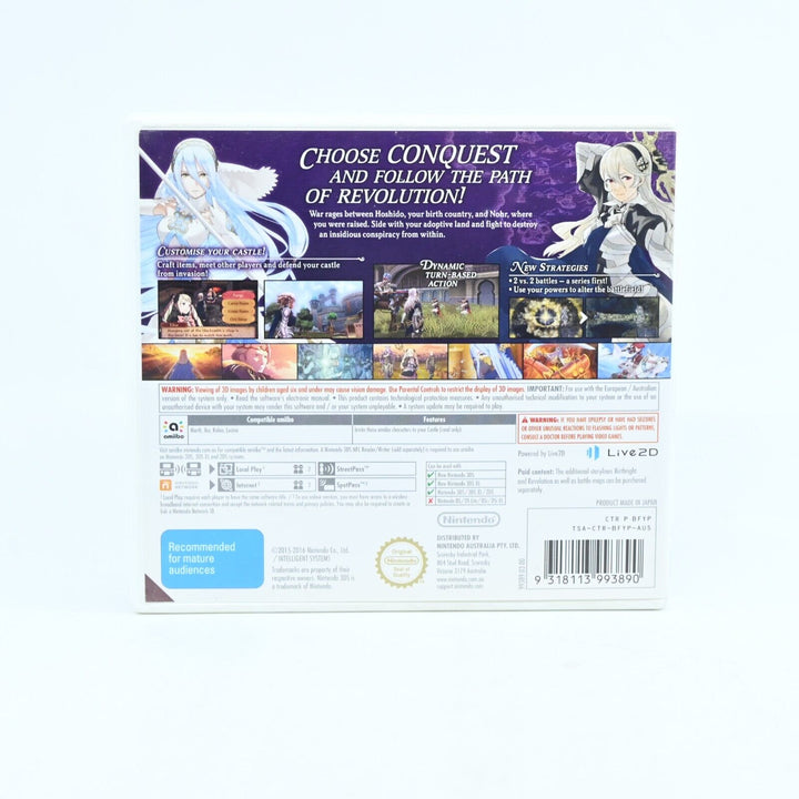 Fire Emblem Fates: Conquest - Nintendo 3DS Game - PAL - FREE POST!