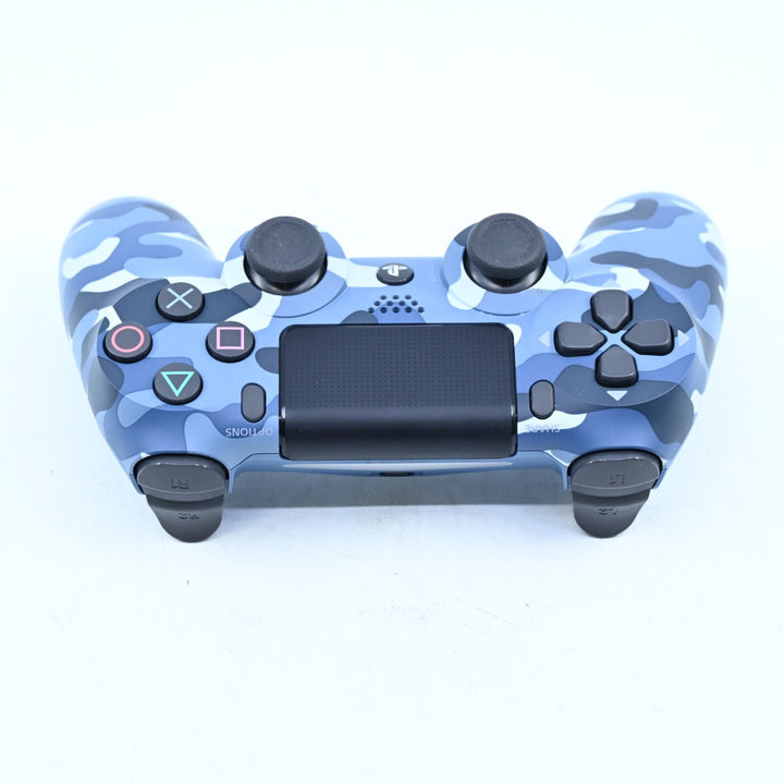 Sony Blue Camo Dualschock Controller - Sony Playstation 4 / PS4 Accessory