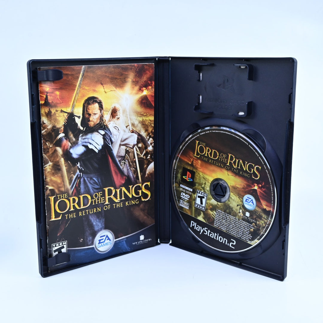 The Lord of the Rings: The Return of the King - Sony PS2 Game + Manual - NTSC-U