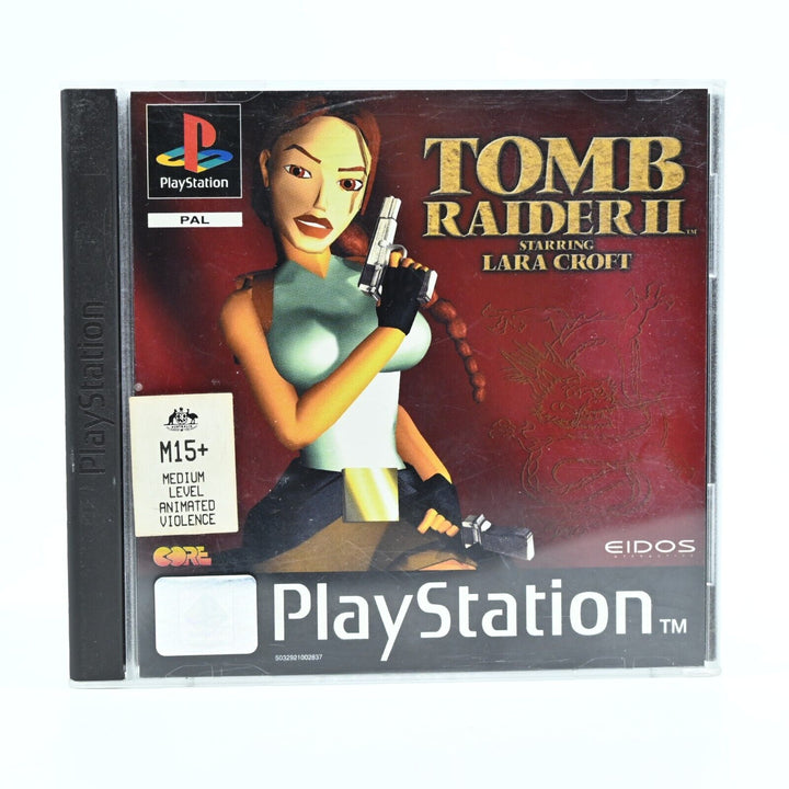 Tomb Raider II - Sony Playstation 1 / PS1 Game - PAL - MINT DISC!