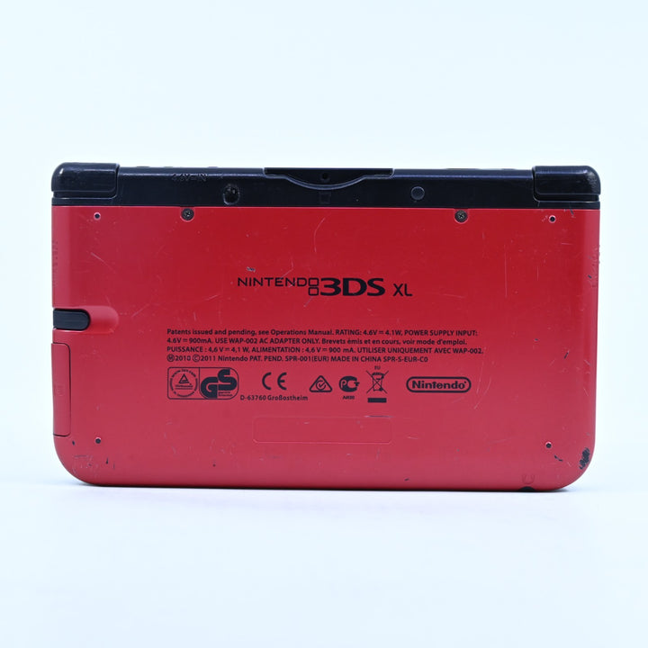 Red / Black Nintendo 3DS Console XL - SPR-001(EUR) - PAL - FREE POST!