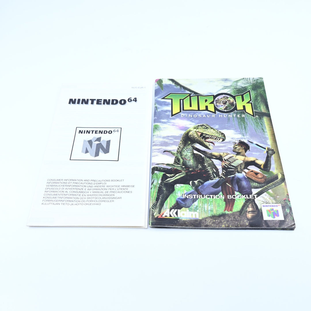 Turok: Dinosaur Hunter - N64 / Nintendo 64 Boxed Game - PAL - FREE POST!