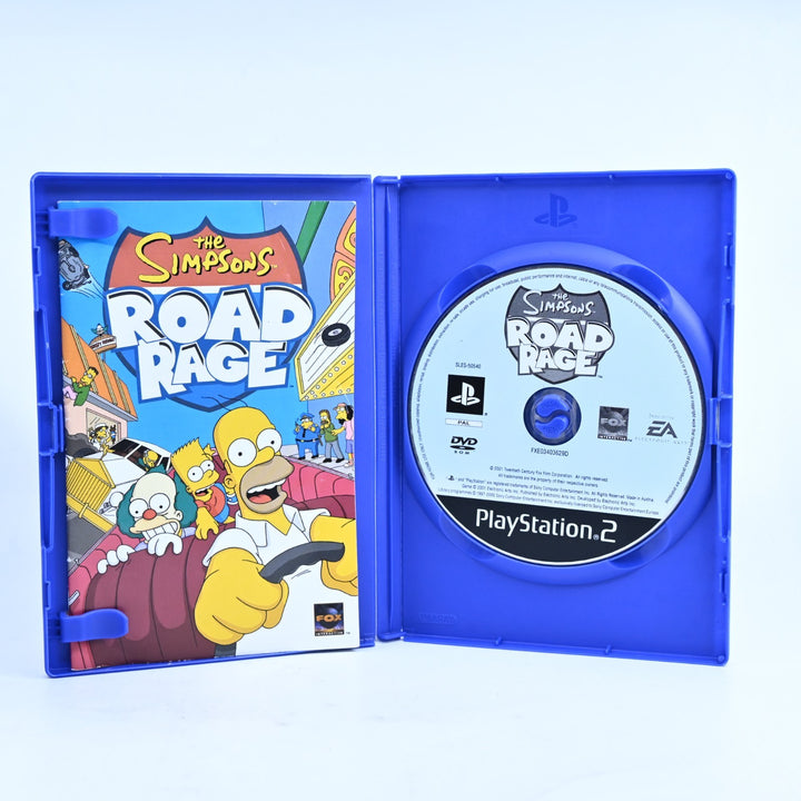 The Simpsons: Road Rage - Sony Playstation 2 / PS2 Game + Manual - PAL