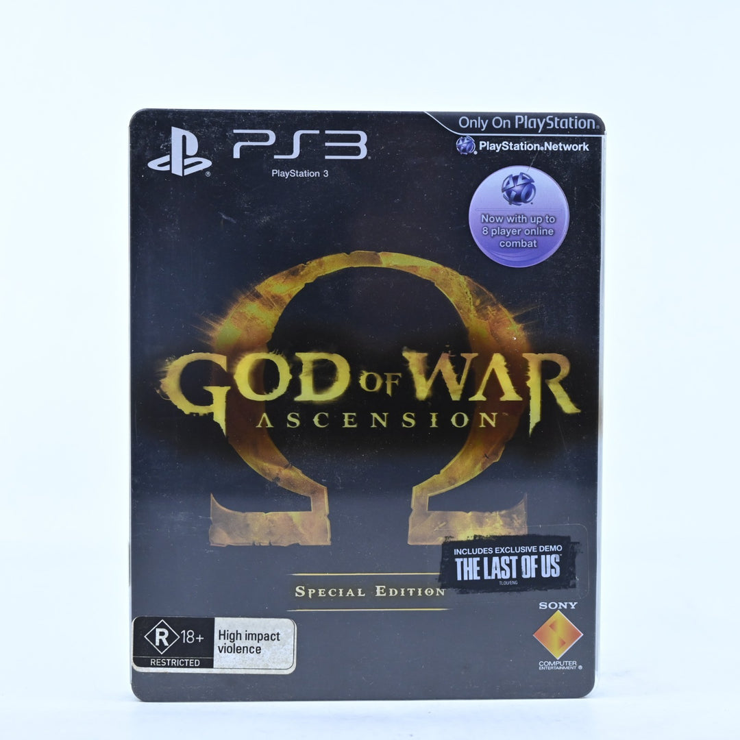 God of War Ascension Special Edition - Sony Playstation 3 / PS3 Game + Manual