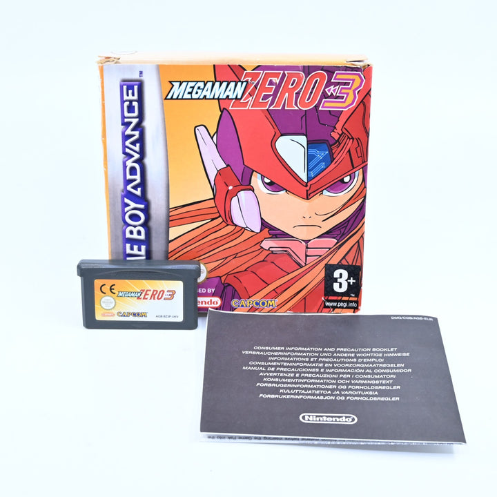Mega Man Zero 3 - Nintendo Gameboy Advance / GBA Boxed Game - PAL